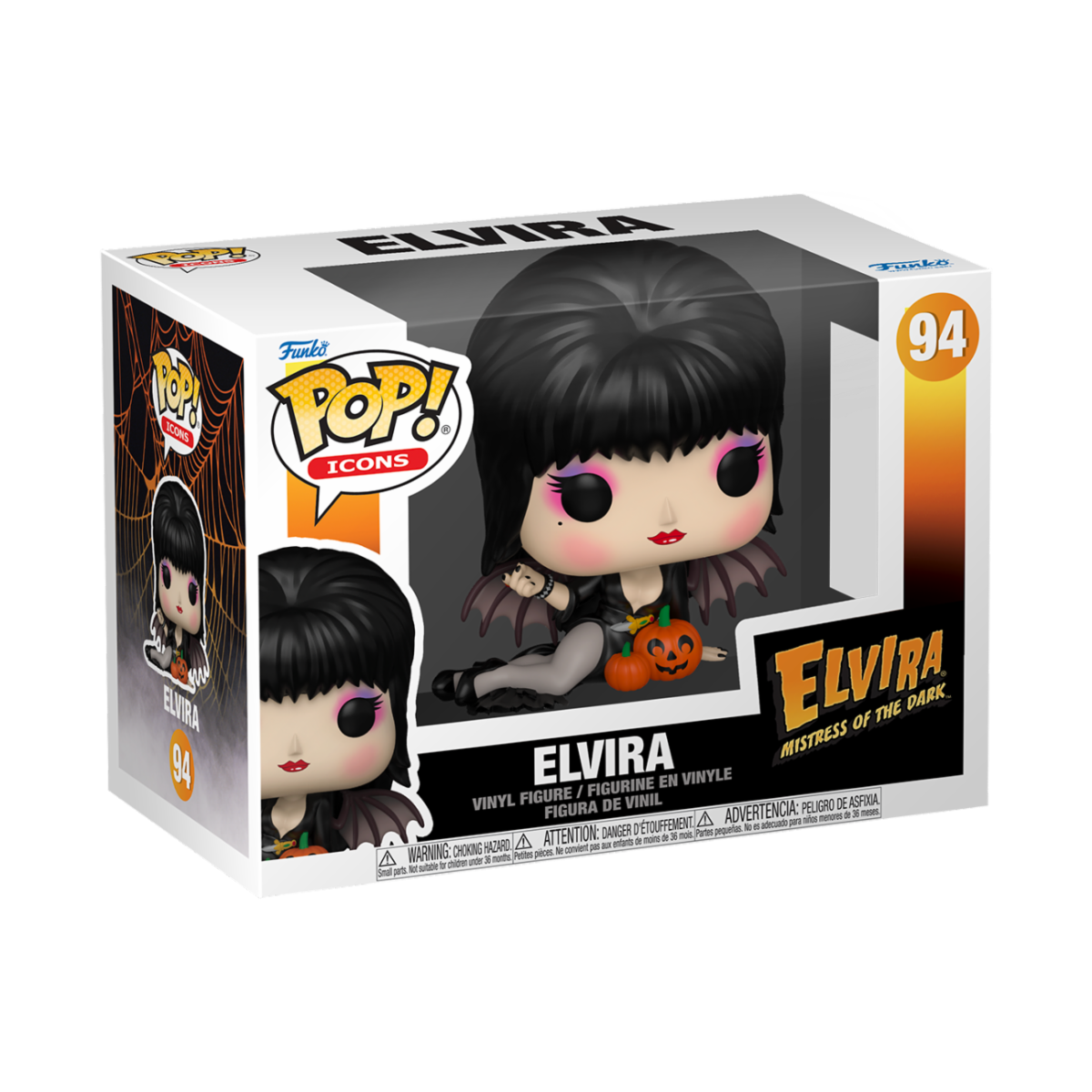MOVIES: ELVIRA - POP FUNKO VINYL FIGURE 94 ELVIRA PUMPKINS 9CM
