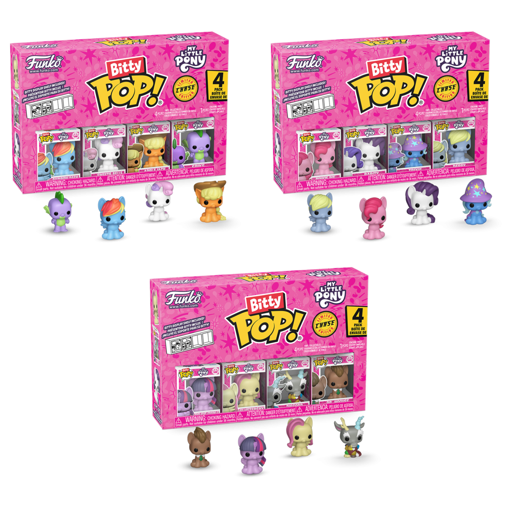 92507 - MY LITTLE PONY - POP FUNKO BITTY VINYL FIGURE - ASSORTMENT 12PC PDQ (EMEA)