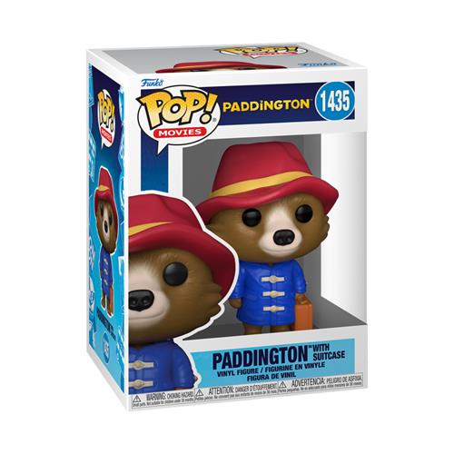PADDINGTON - POP FUNKO VINYL FIGURE 1435 PADDINGTON W/ SUITCASE 9CM