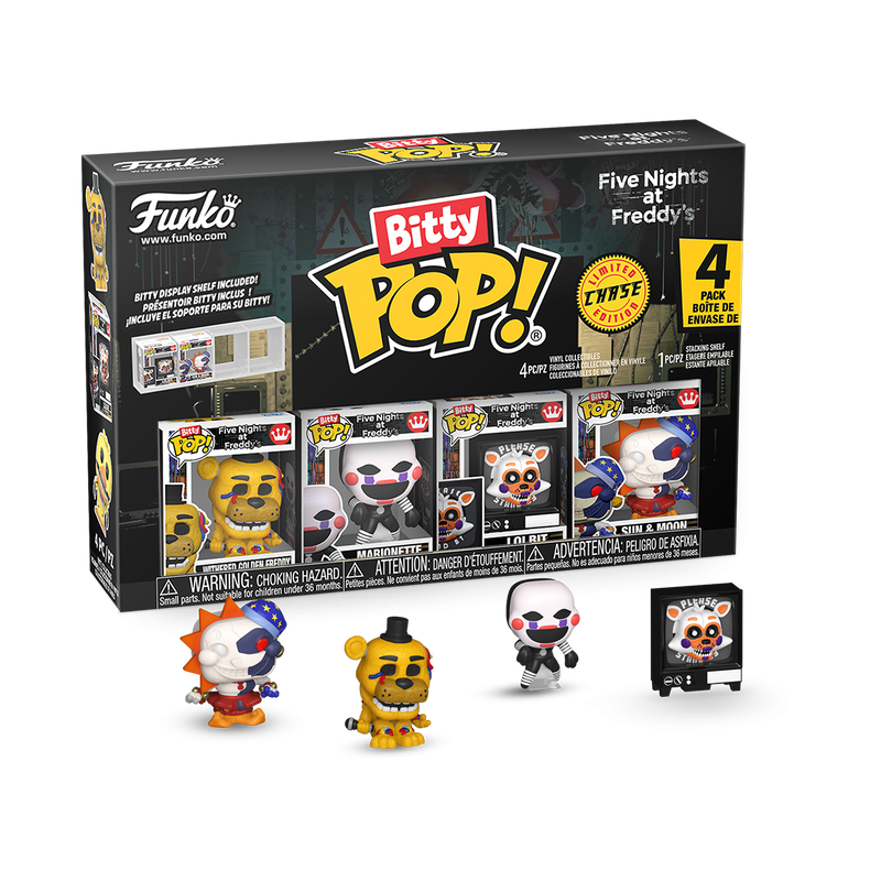 FIVE NIGHTS AT FREDDY'S - POP FUNKO BITTY VINYL FIGURE - SPRINGTRAP 2CM