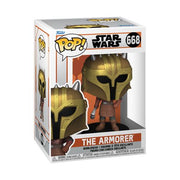 STAR WARS: THE MANDALORIAN S9 - POP FUNKO VINYL FIGURE 668 THE ARMORER 9CM