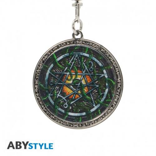 ABYKEY567 - CTHULHU - PORTACHIAVI - LENTICULAR NECROMICON