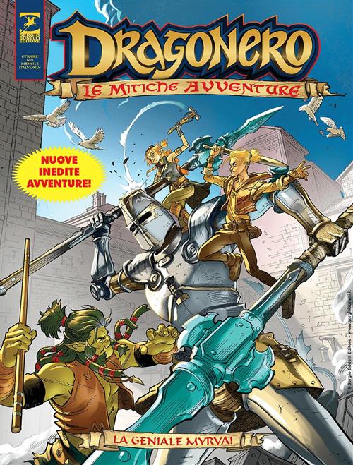 DRAGONERO - MITICHE AVVENTURE VOL.11 - LA GENIALE MYRVA