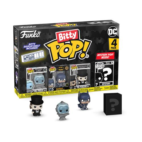 81129 - DC COMICS: BATMAN 85TH ANNIVERSARY - FUNKO BITTY POP VINYL FIGURE - FREEZE (4PK)
