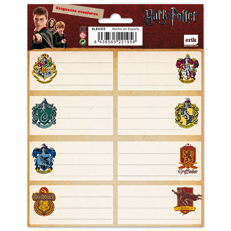 ELE0213 - HARRY POTTER - SEGNALIBRI ADESIVI