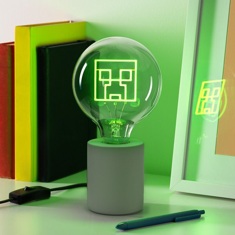 PP14242MCFEU - MINECRAFT - CREEPER LED NEON BULB LAMP EU