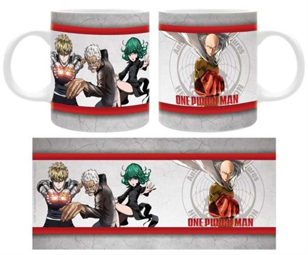 ABYMUG349 - ONE-PUNCH MAN - TAZZA 320ML - HEROS