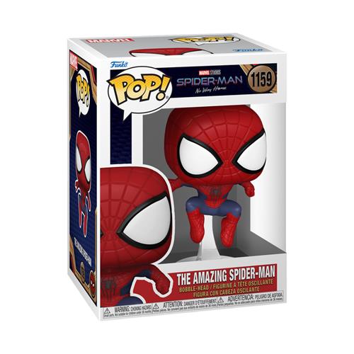 MARVEL: SPIDER-MAN NO WAY HOME - POP FUNKO VINYL FIGURE 1159 LEAPING SPIDER-MAN 3 9CM