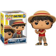 NETFLIX: ONE PIECE (LA) - POP FUNKO VINYL FIGURE 1878 MONKEY D. LUFFY 9CM
