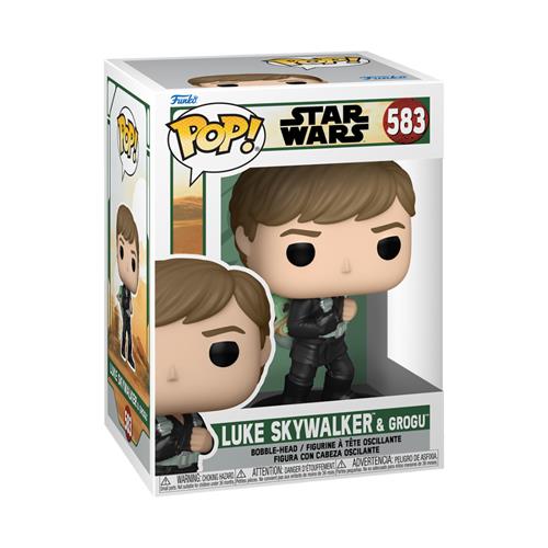 STAR WARS: THE BOOK OF BOBA FETT - POP FUNKO VINYL FIGURE 583 LUKE TRAINING 9CM