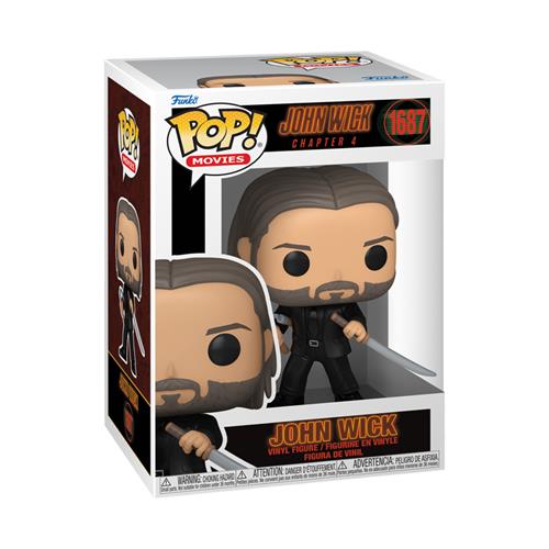 JOHN WICK - POP FUNKO VINYL FIGURE 1687 JOHN WICK 9CM
