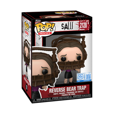 MOVIES - POP FUNKO VINYL FIGURE - SAW REVERSE BEAR TRAP 5 9CM FUNSIDE EXCL