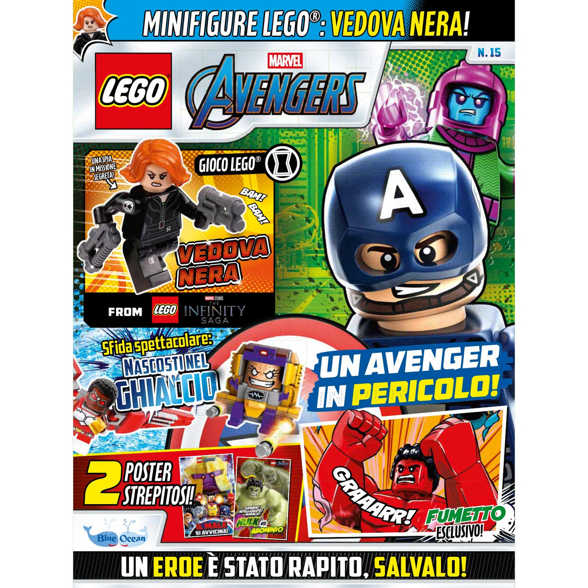 LEGO AVENGERS N. 15 - VEDOVA NERA