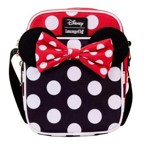 DISNEY - MINNIE ROCKS - BORSA A TRACOLLA - THE DOTS NYLON PASSPORT