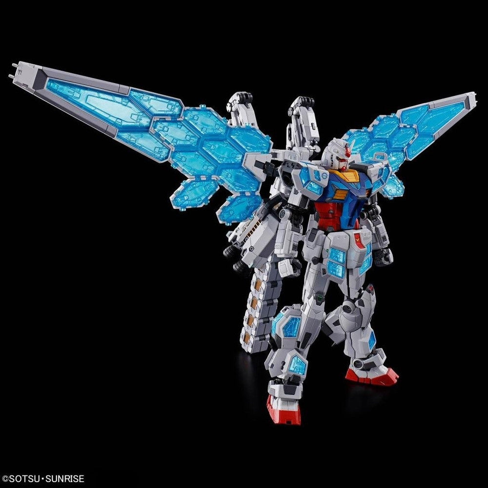 MK73584 - HIGH GRADE - RX-78F00/E GUNDAM (EX-001 G.L.R.S.S. FEATHER UNIT) CHEMICAL RECYCLE VER. - MODEL KIT 1/144