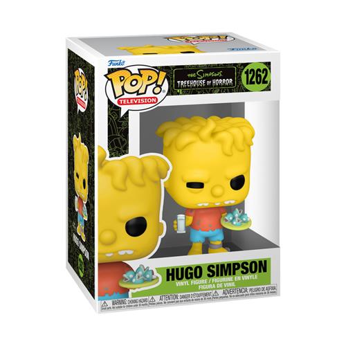 THE SIMPSONS: TREEHOUSE OF HORROR - POP FUNKO VINYL FIGURE 1262 HUGO SIMPSON 9CM