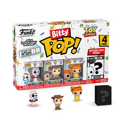 73040 - DISNEY: TOY STORY - FUNKO BITTY POP VINYL FIGURE - FORKY (4PK)