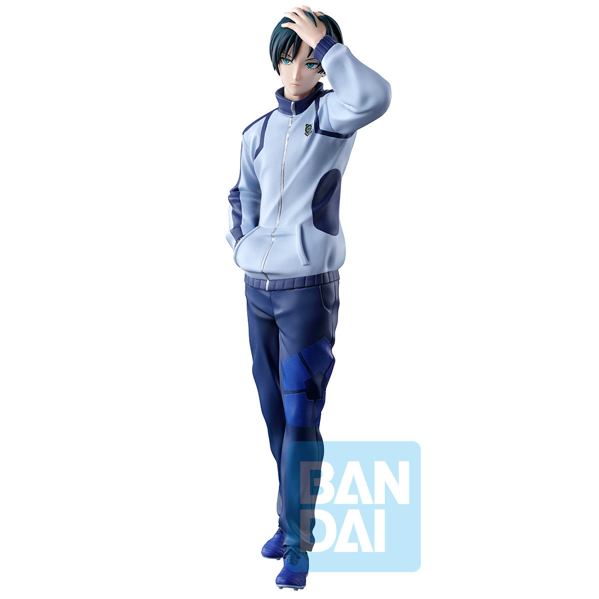 68434 - BLUE LOCK - ICHIBANSHO FIGURE FROM ICHIBAN KUJI - PREPAREDNESS FOR A DECISIVE BATTLE - RIN ITOSHI - STATUA 18CM