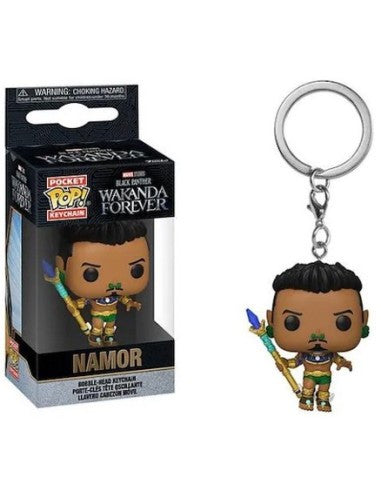 MARVEL: BLACK PANTHER - WAKANDA FOREVER - POP FUNKO VINYL KEYCHAIN NAMOR 4CM