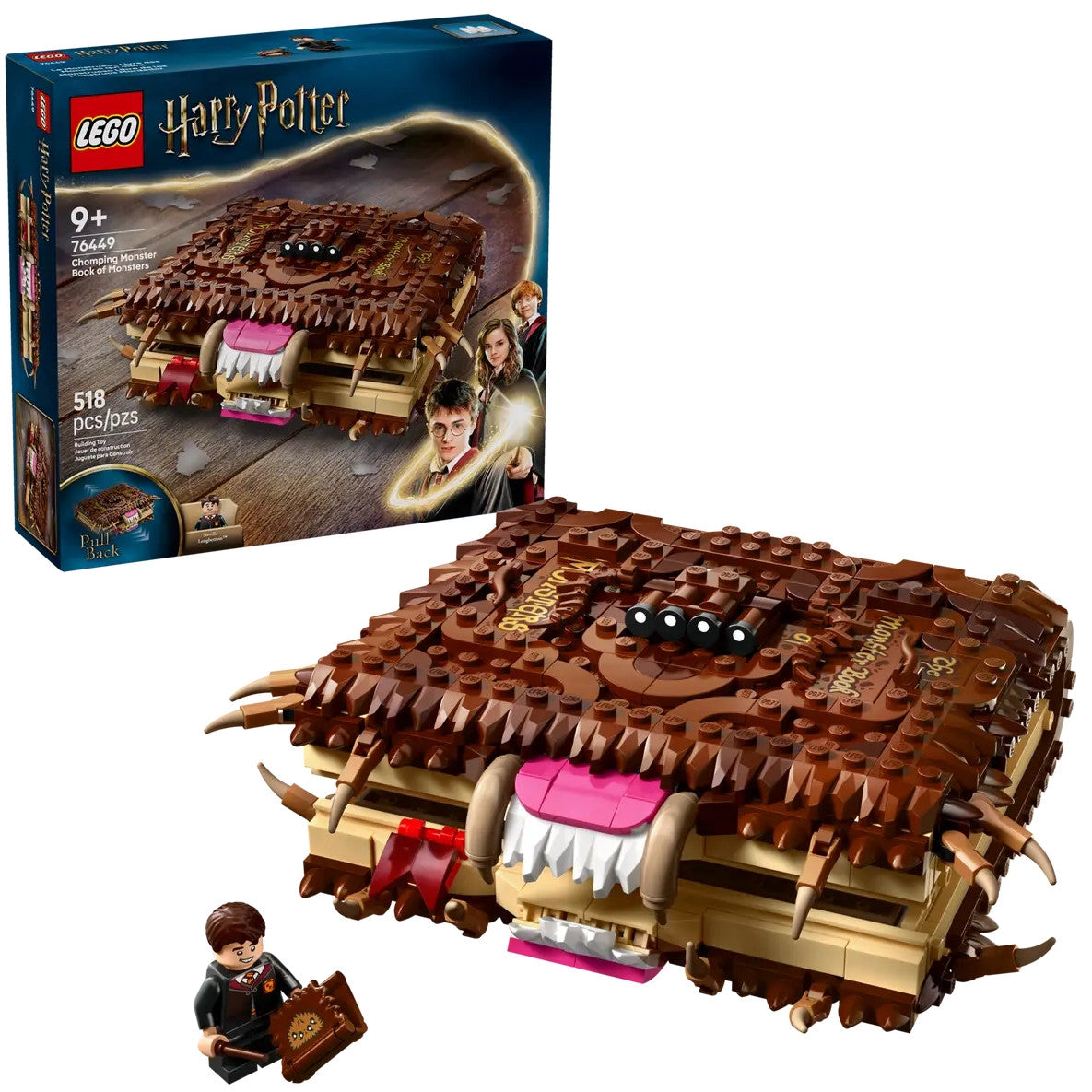 76449 - HARRY POTTER - IL LIBRO MOSTRO DEI MOSTRI AZZANNANTE