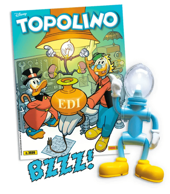TOPOLINO 3699 CON EDI AMICO GENIALE LAMPADINA LED