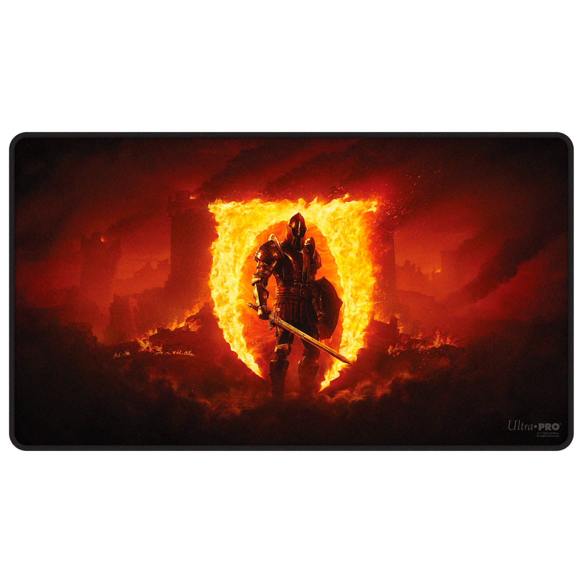 16650 - TAPPETINO - THE ELDER SCROLLS IV - OBLIVION - BLACK STITCHED PLAYMAT