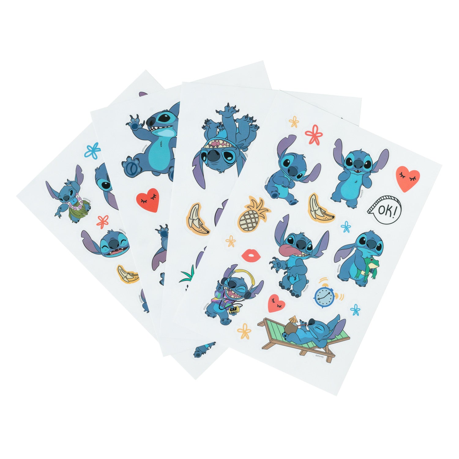 GDGE026 - DINSEY: LILO & STITCH - ADESIVI - STITCH