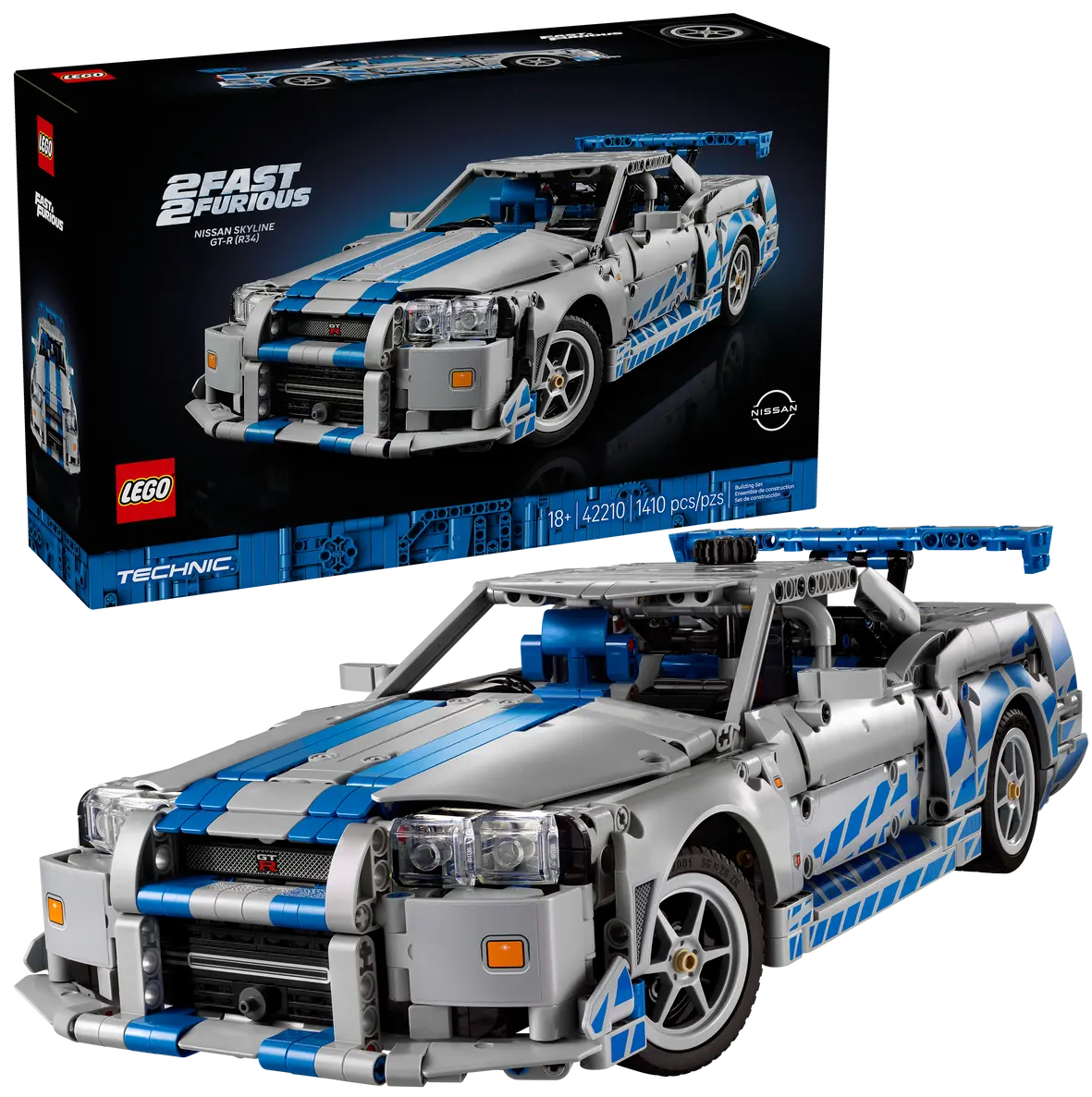 42210 - TECHNIC - AUTO NISSAN SKYLINE GT-R (R34) 2 FAST 2 FURIOUS