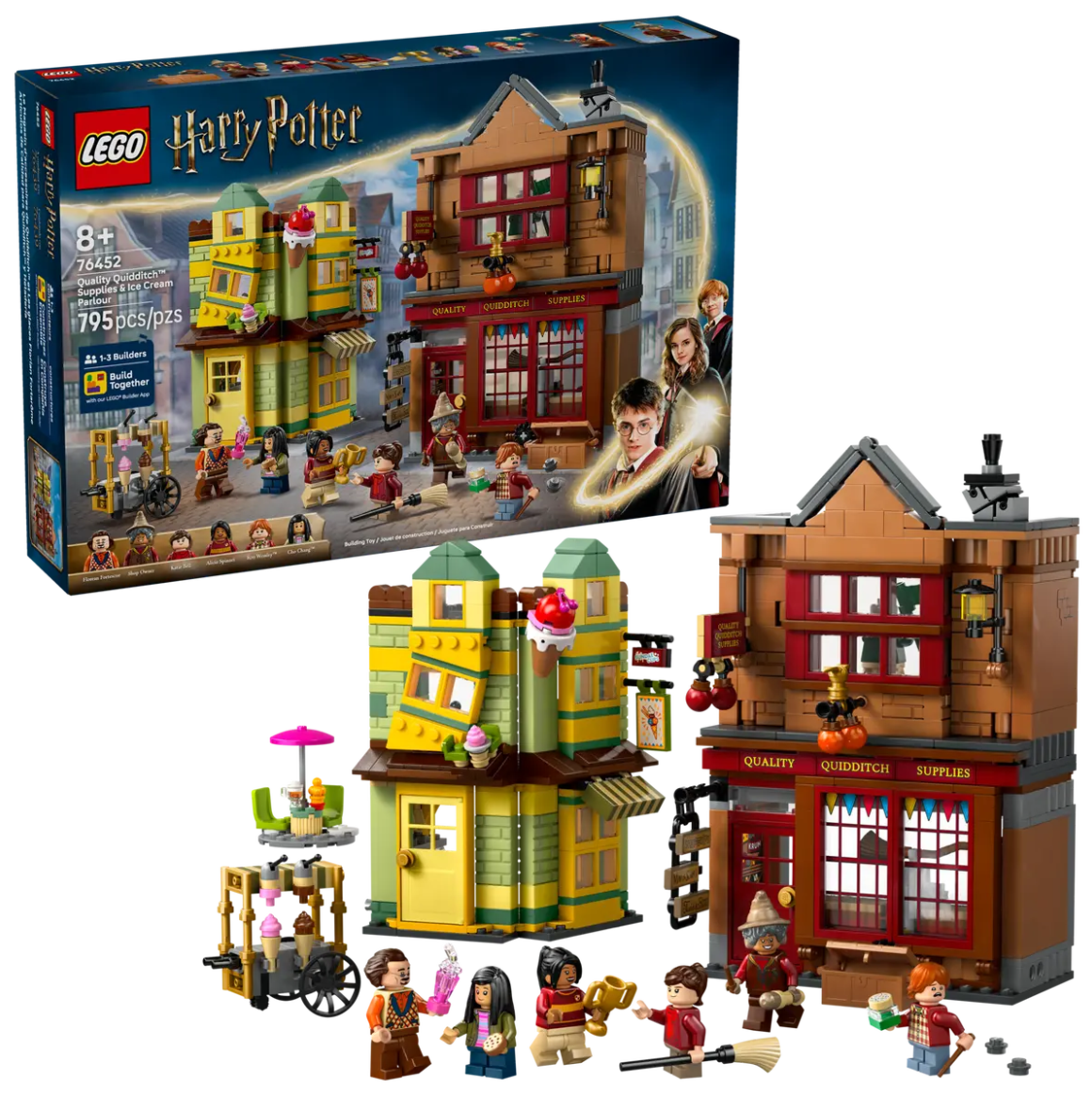 76452 - HARRY POTTER - ACCESSORI DI PRIMA QUALITÀ PER IL QUIDDITCH E GELATERIA