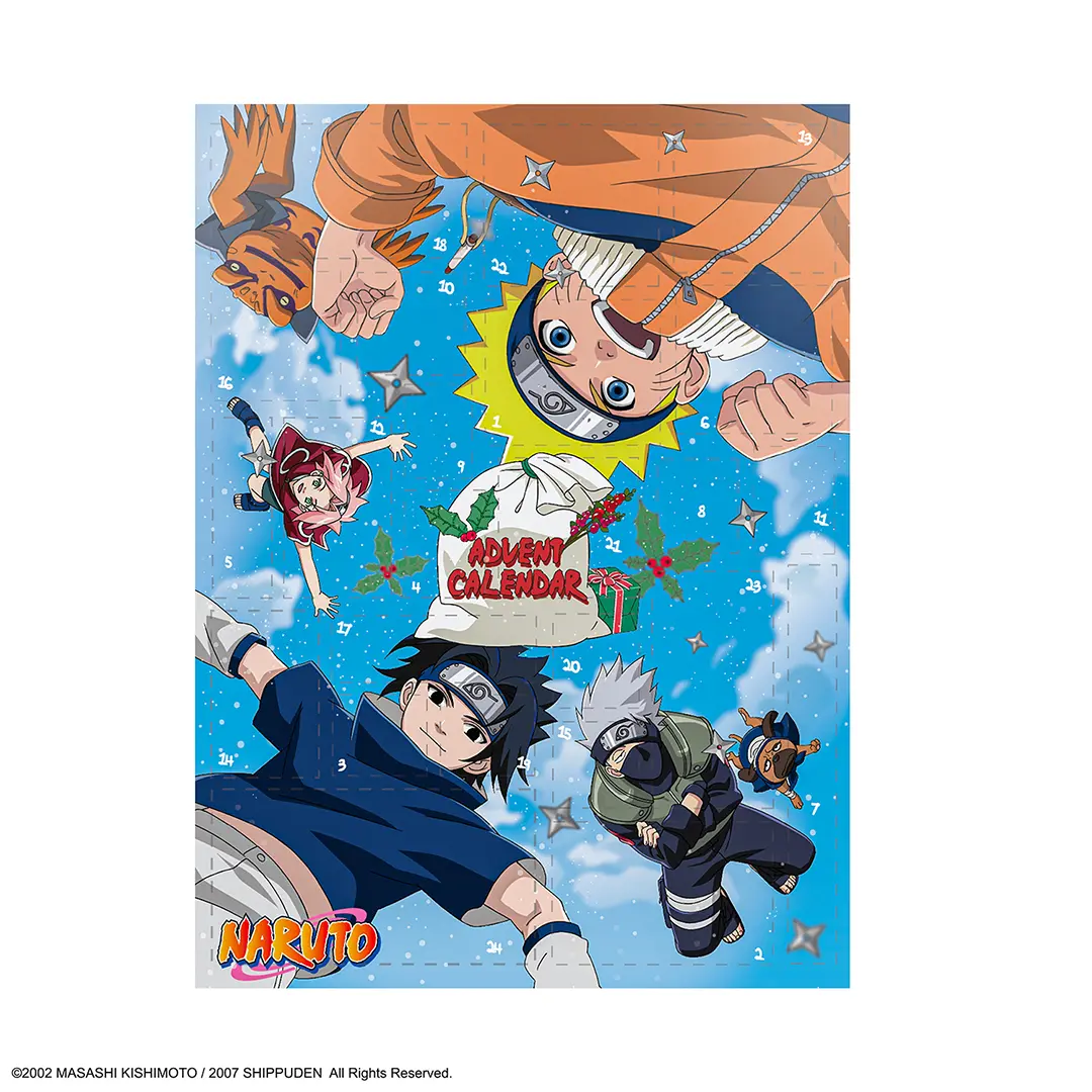 CR2043 - NARUTO: SHIPPUDEN - CALENDARIO DELL'AVVENTO 2025 - NARUTO