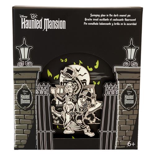 DISNEY - HAUNTED MANSION - COLLECTOR PIN - HITCHHIKING GHOSTS MOVING