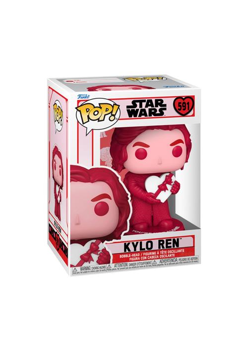 STAR WARS: VALENTINES - POP FUNKO VINYL FIGURE 591 KYLO REN 9CM