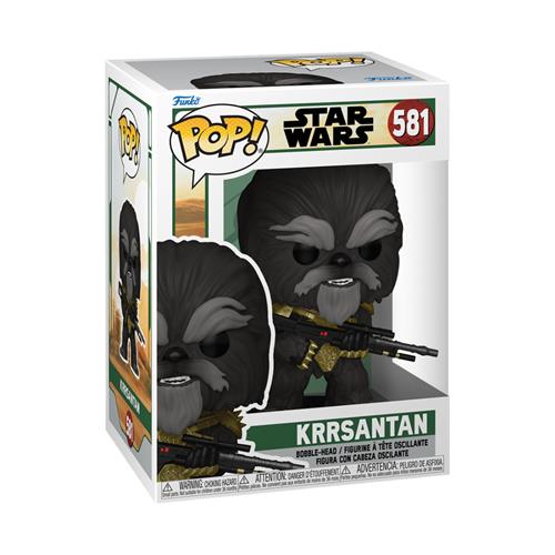 STAR WARS: THE BOOK OF BOBA FETT - POP FUNKO VINYL FIGURE 581 KRRSANTAN W/BG 9CM