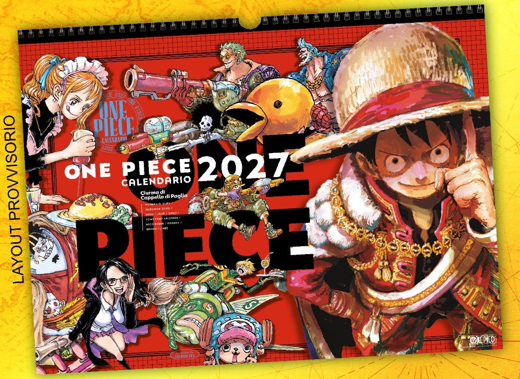 CALENDARIO UFFICIALE ONE PIECE 2027