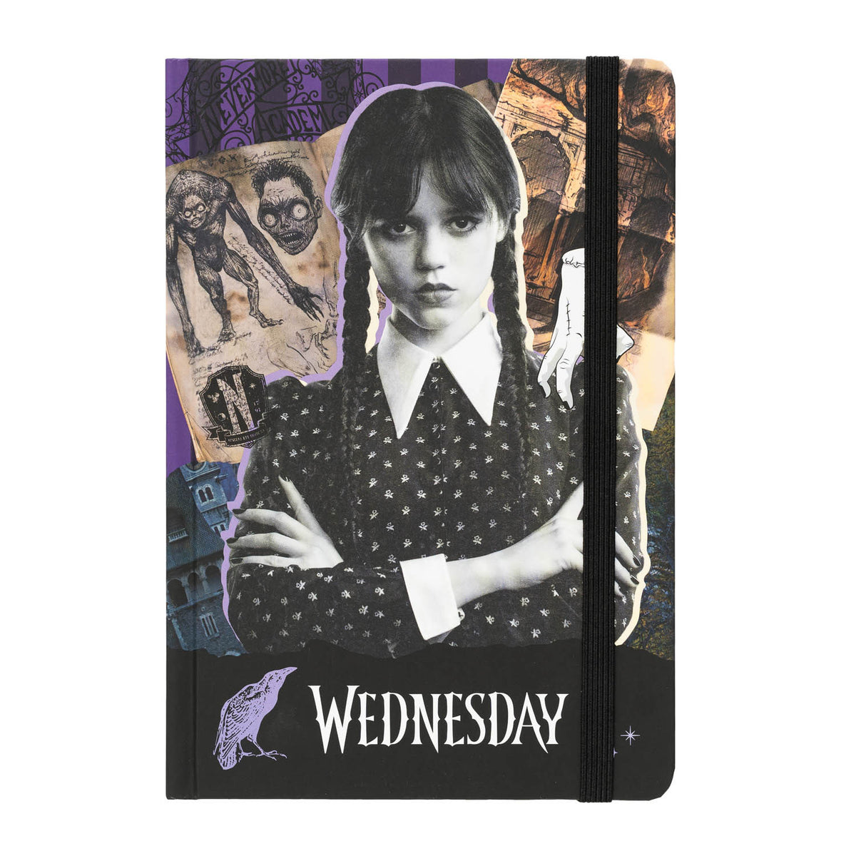 CPA5034 - WEDNESDAY - A5 NOTEBOOK - MERCOLEDÍ ADDAMS