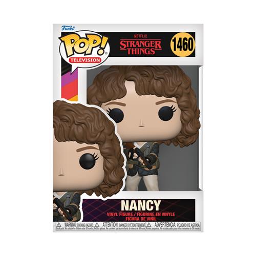 STRANGER THINGS 4 - POP FUNKO VINYL FIGURE 1460 NANCY W/ SHOTGUN 9CM