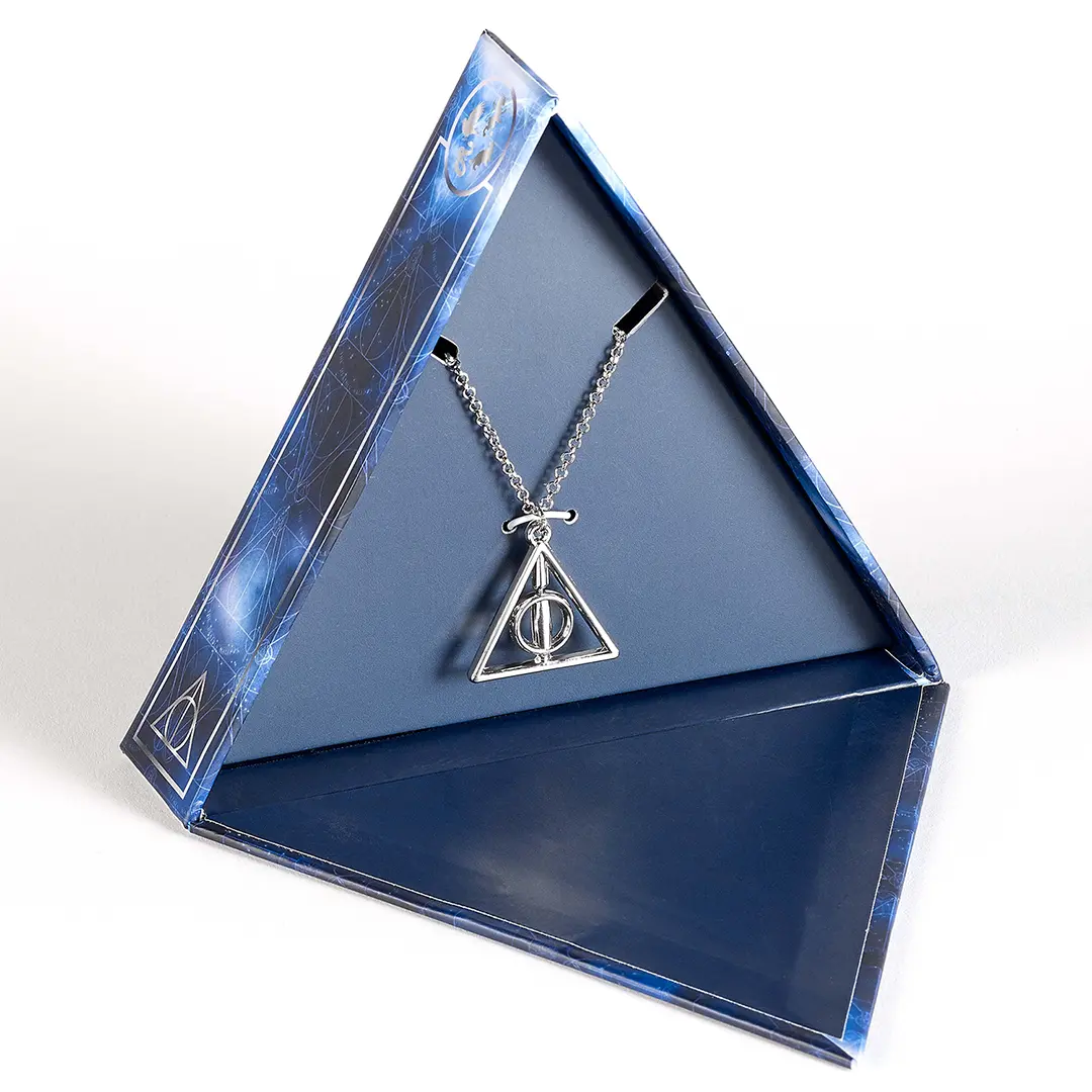 EGSWNX626 - HARRY POTTER - COLLANA E ORECCHINI - DONI DELLA MORTE