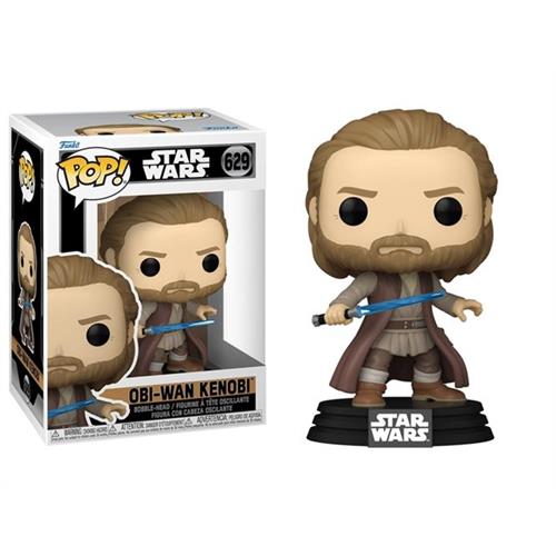 STAR WARS: OBI-WAN KENOBI S2 - POP FUNKO VINYL FIGURE 629 - OBI-WAN (BATTLE POSE) 9CM