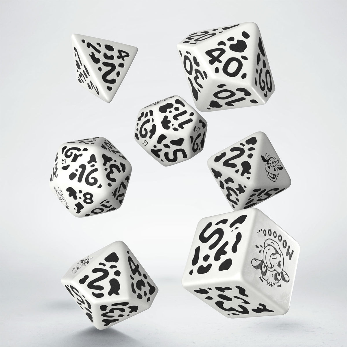 SCOW01 - COW DICE SET: MOOZILLA