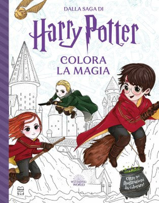 HARRY POTTER. COLORA LA MAGIA