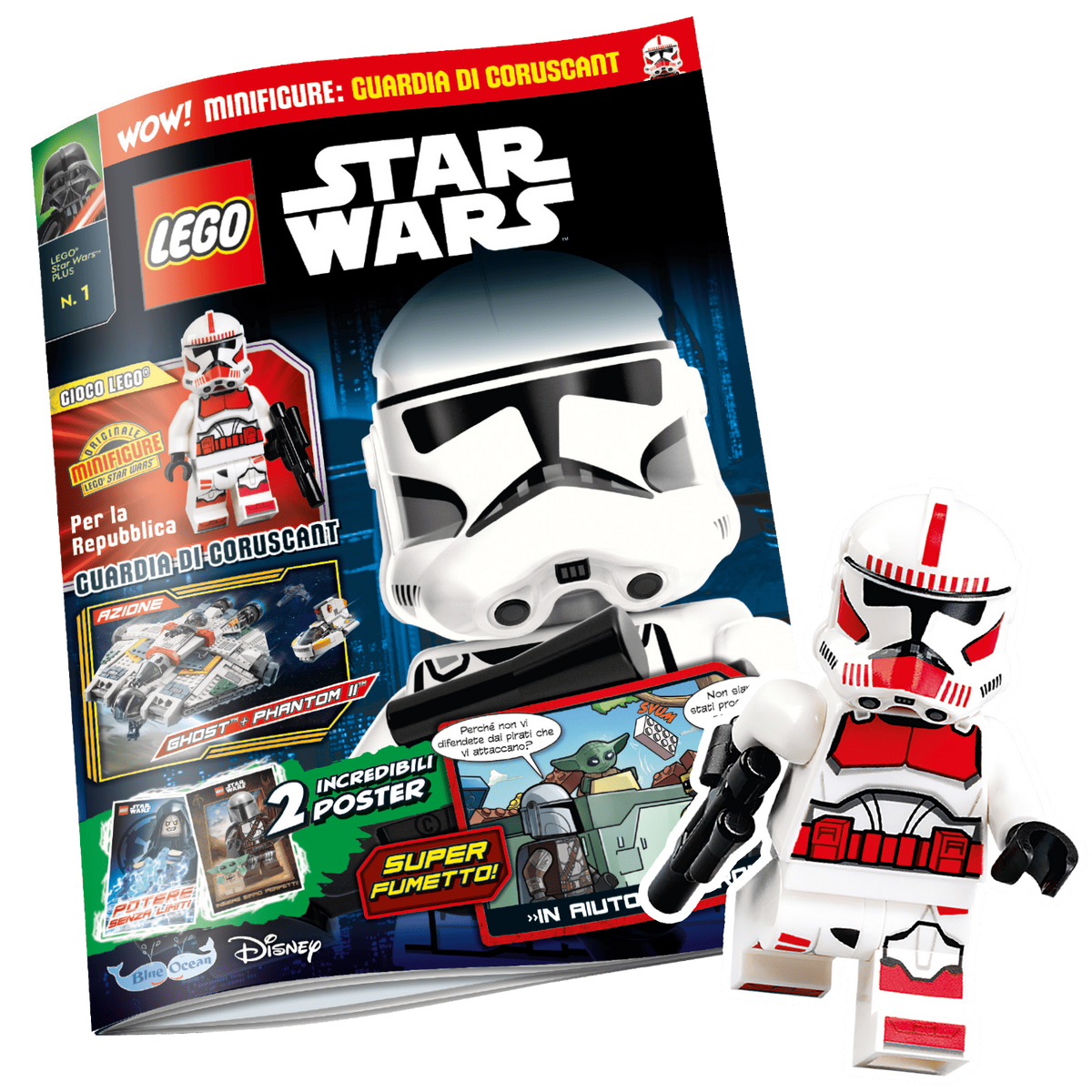 LEGO STAR WARS PLUS N.1 - GUARDIA DI CORUSCANT