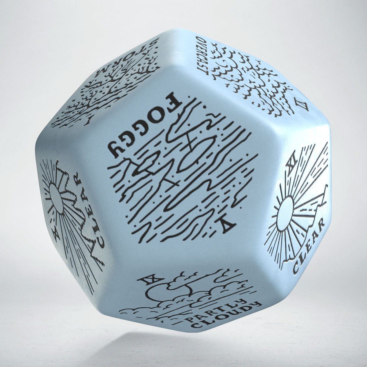 12VWTG02 - WEATHER GENERATOR DIE: BLUE&BLACK