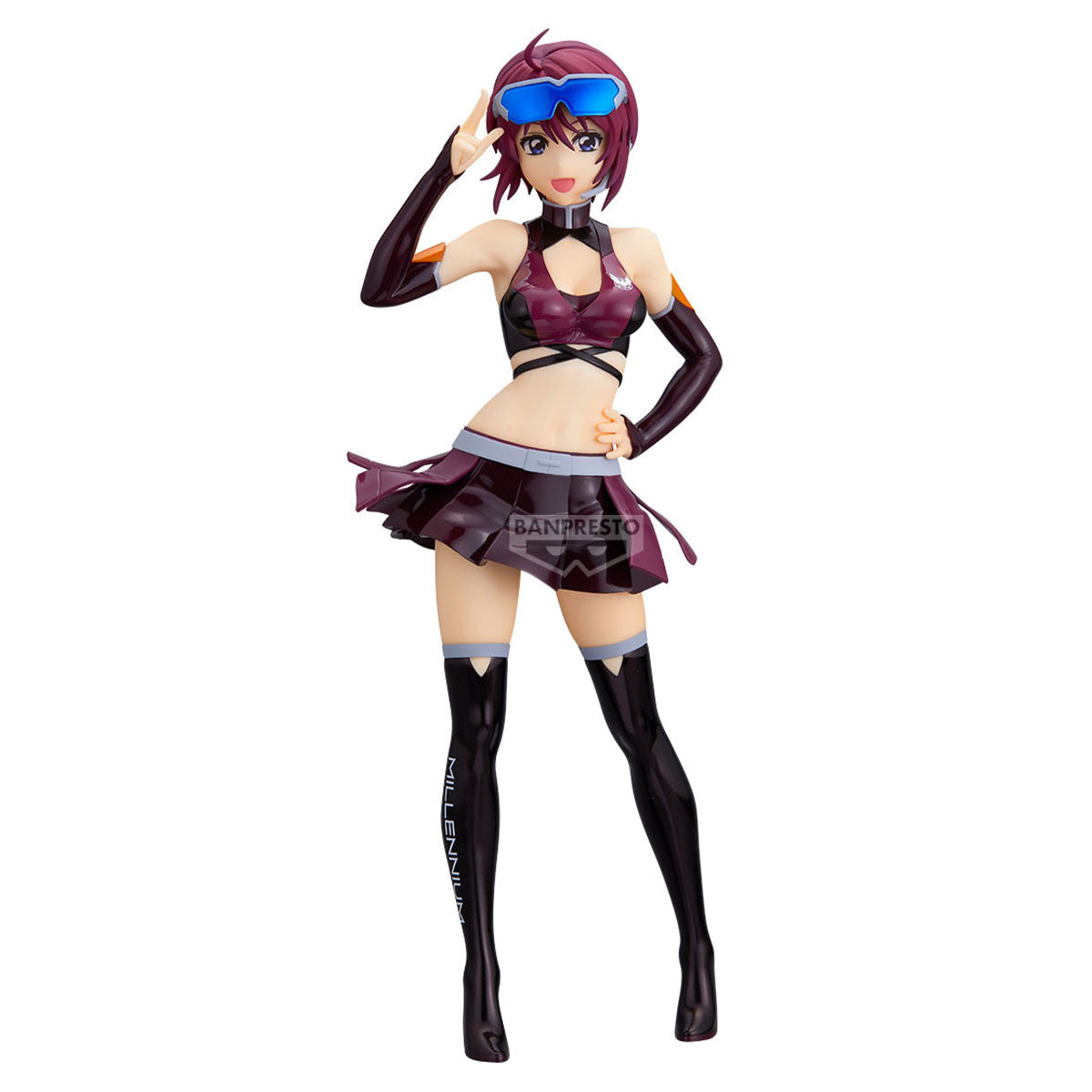 71112 - MOBILE SUIT GUNDAM SEED FREEDOM - GLITTER&GLAMOURS - LUNAMARIA HAWKE RACING - STATUA 22CM