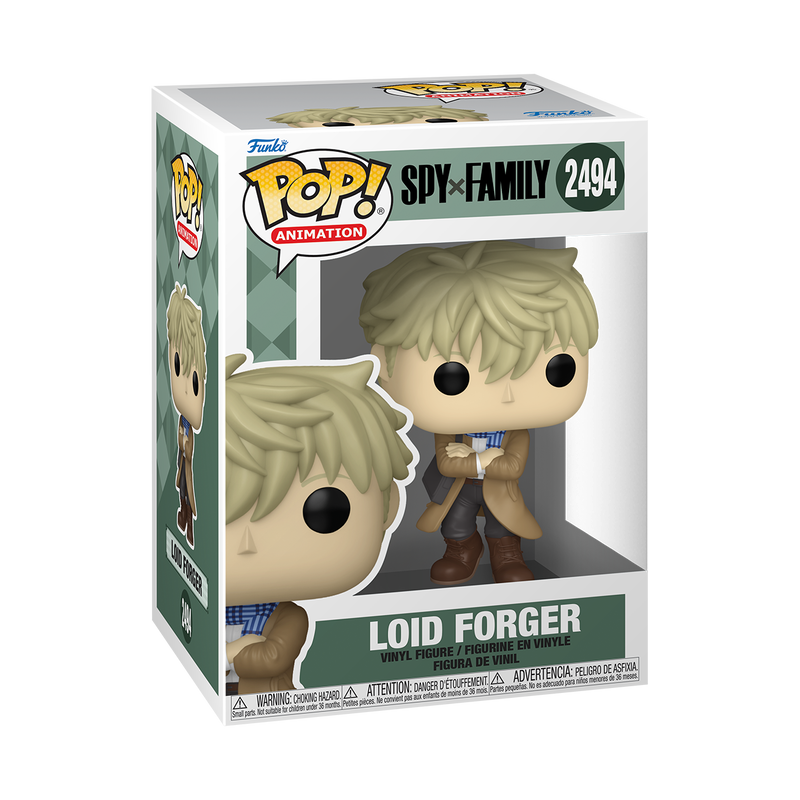 SPY X FAMILY - POP FUNKO VINYL FIGURE 2494 LOID FORGER (HOLIDAY) 9CM