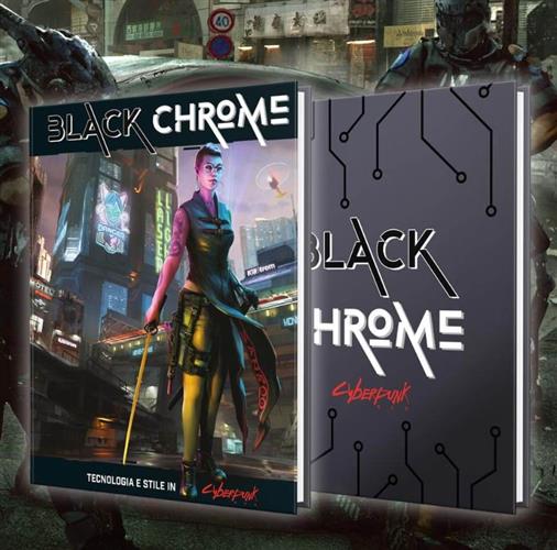 CYBERPUNK RED - BLACK CHROME - EDIZIONE STANDARD