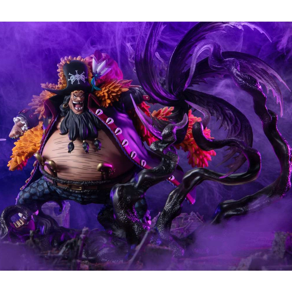 99252 - ONE PIECE - FIGUARTS ZERO - EXTRA BATTLE - MARSHALL D. TEACH KUROUZU - STATUA 44CM