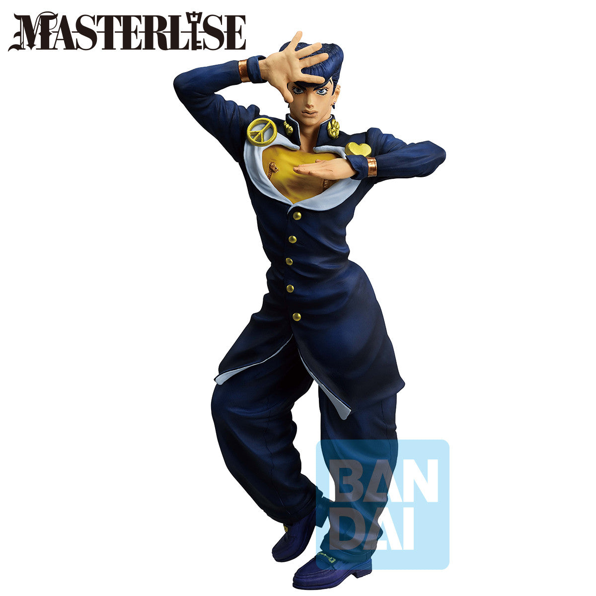 72349 - JOJO'S BIZARRE ADVENTURE - ICHIBANSHO FIGURE FROM JOJO’S BIZARRE ADVENTURE THE GATHERING OF STARS - JOSUKE HIGASHIKATA - STATUA 26CM