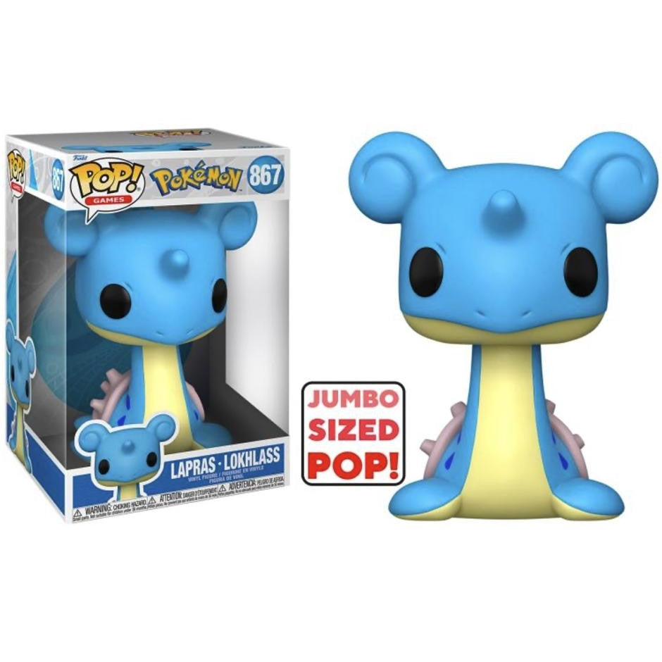 POKEMON - POP FUNKO JUMBO VINYL FIGURE - LAPRAS (EMEA) 25CM