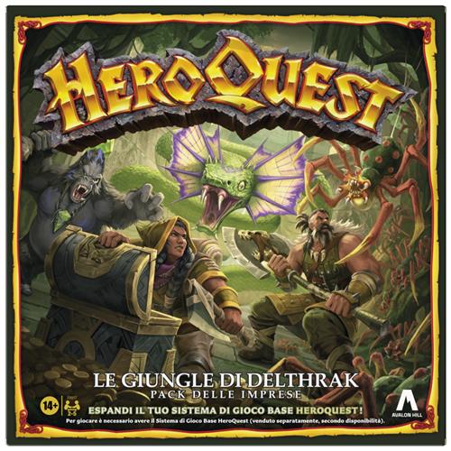 HEROQUEST: LE GIUNGLE DI DELTHRAK - ESPANSIONE