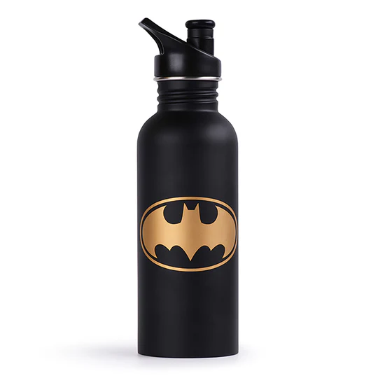 MDB25904 - DC COMICS: BATMAN - METAL CANTEEN BOTTLE - SYMBOL